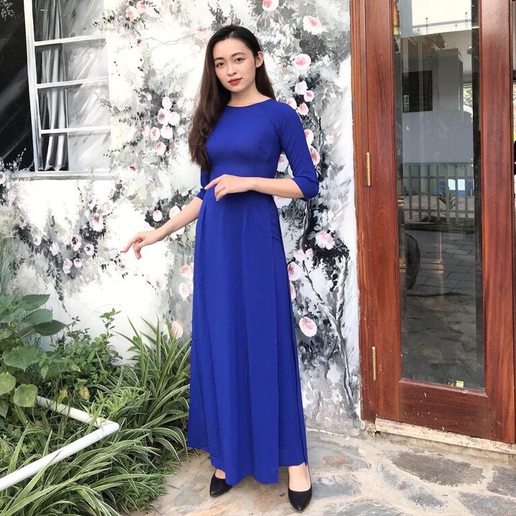 [XẢ KHO ] Áo Dài lụa đẹp _ áo dài giá rẻ _ uy tín , chất lượng