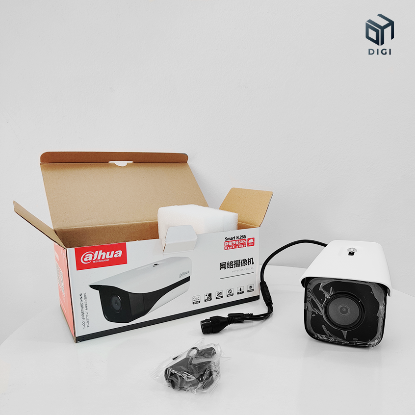 Camera IP 2MP Dahua HFW 1235M-I2 (2 Đèn Hồng Ngoại 80m ▪ IP67)