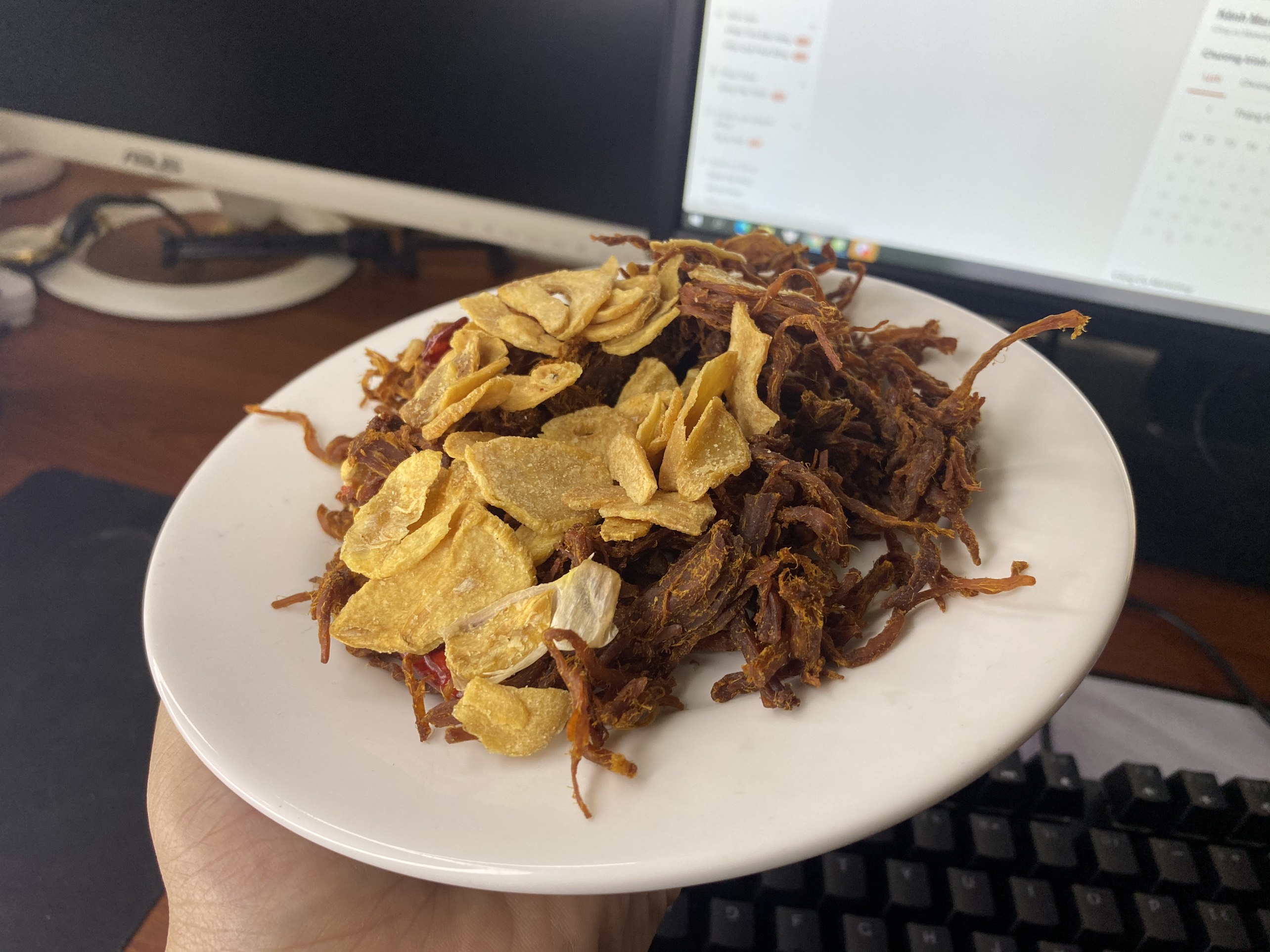 1Kg Heo Khô Cháy Tỏi