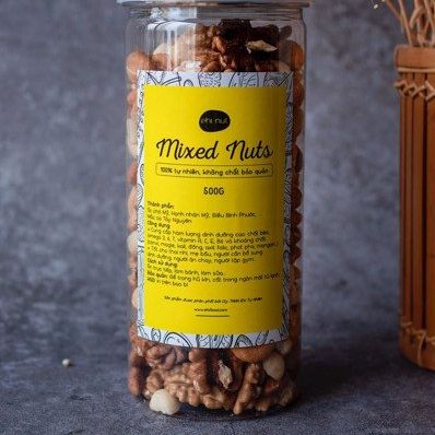 Mixed Nuts 4 loại hạt ăn liền