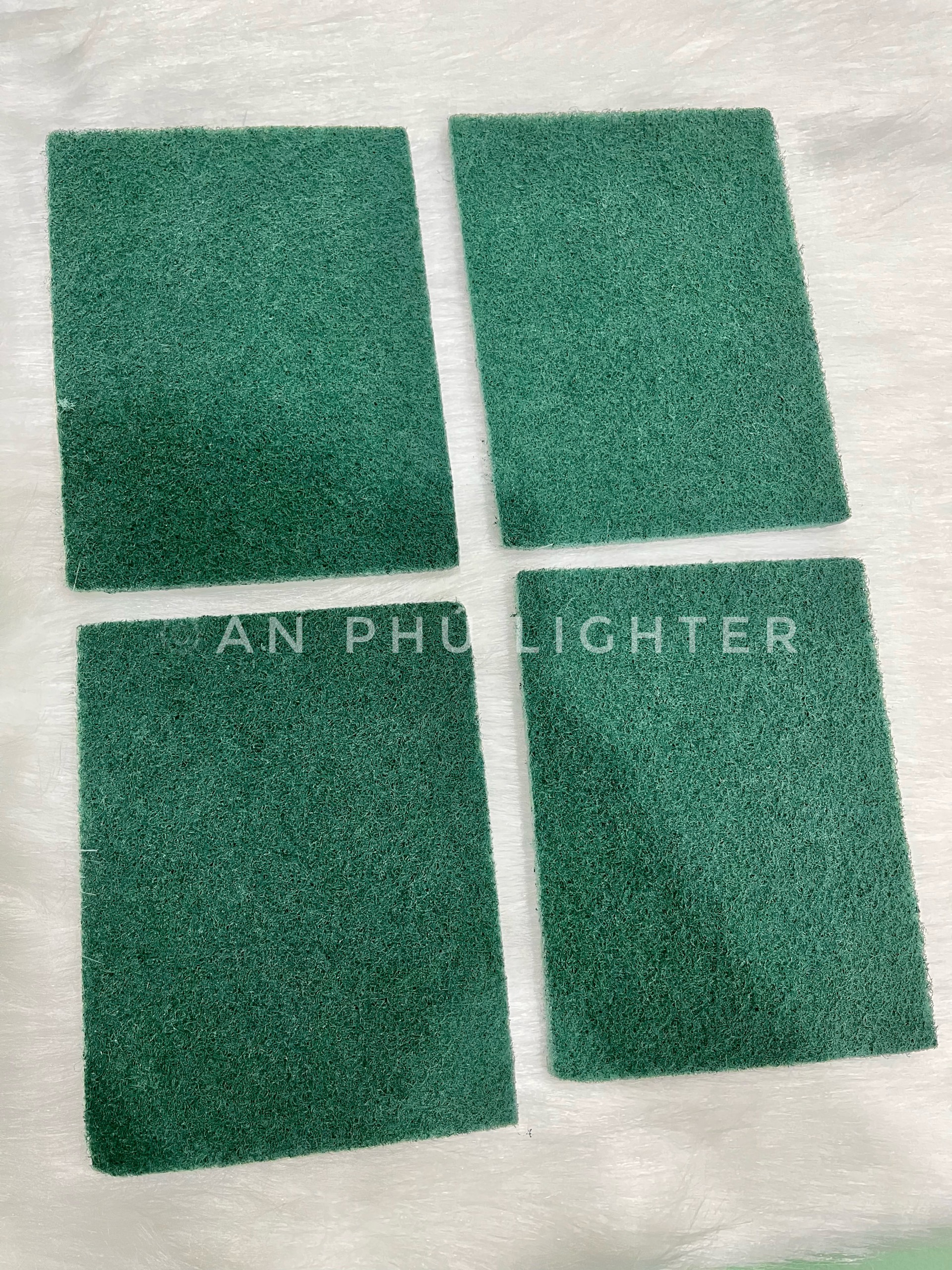 Cước Chùi Chén Dĩa , Cước Xanh Size Lớn ( Bó 10 Miếng )