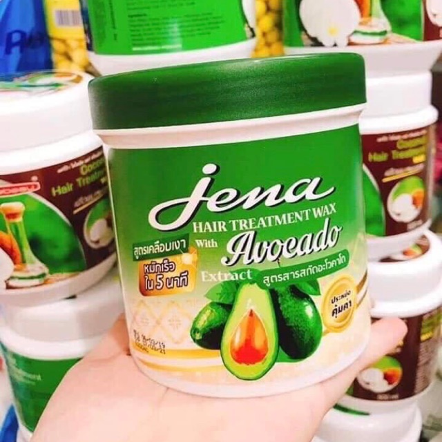 Kem Ủ Tóc Bơ Thái Lan Jena 500ml (Hàng Chuẩn Thái)
