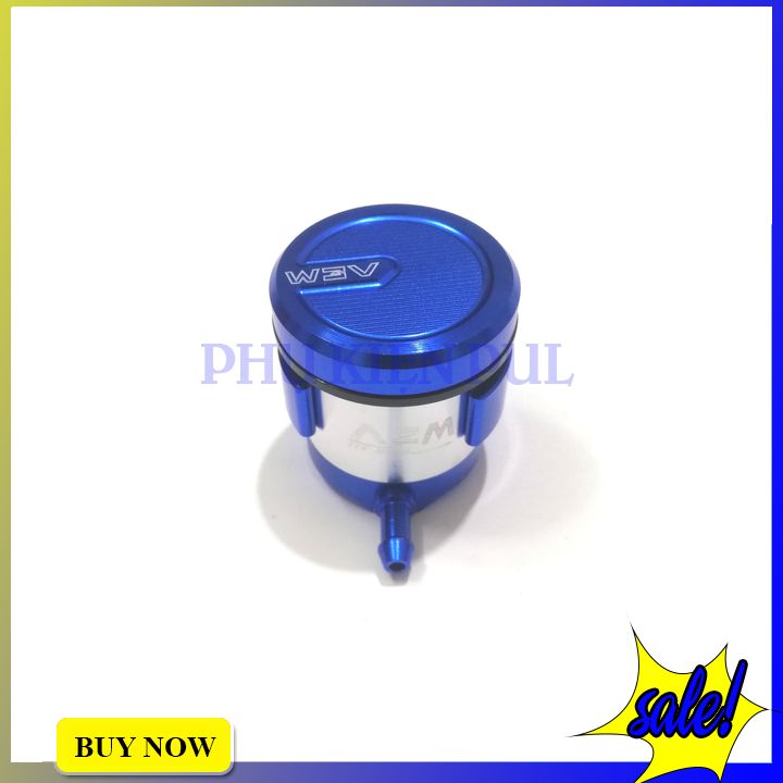 Bình dầu xe máy mẫu aem nhôm cnc cao cấp