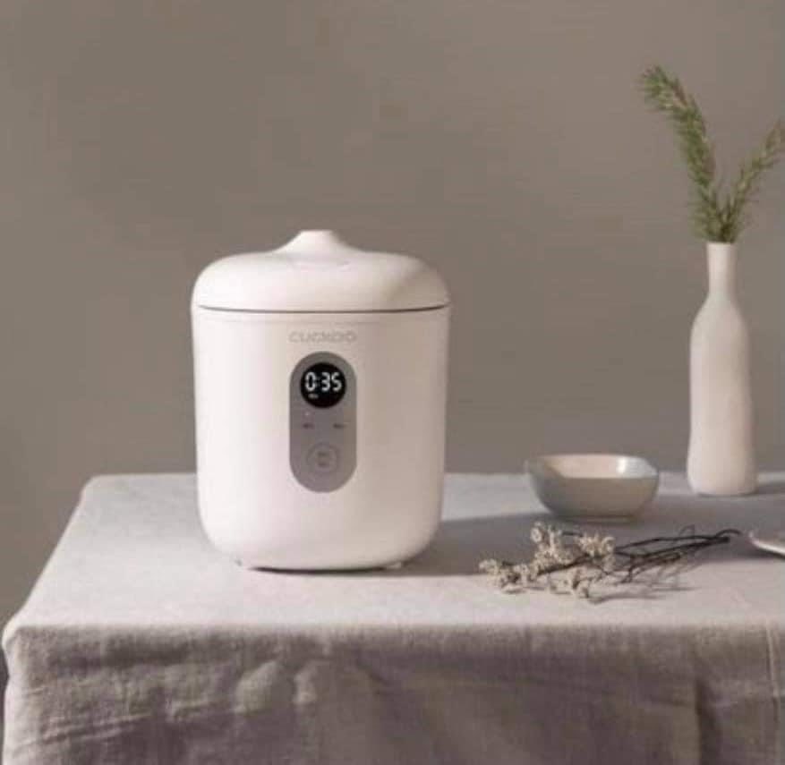 Nồi cơm mini cuckoo cr-0255mw dành cho 1 hoặc 2 người ăn