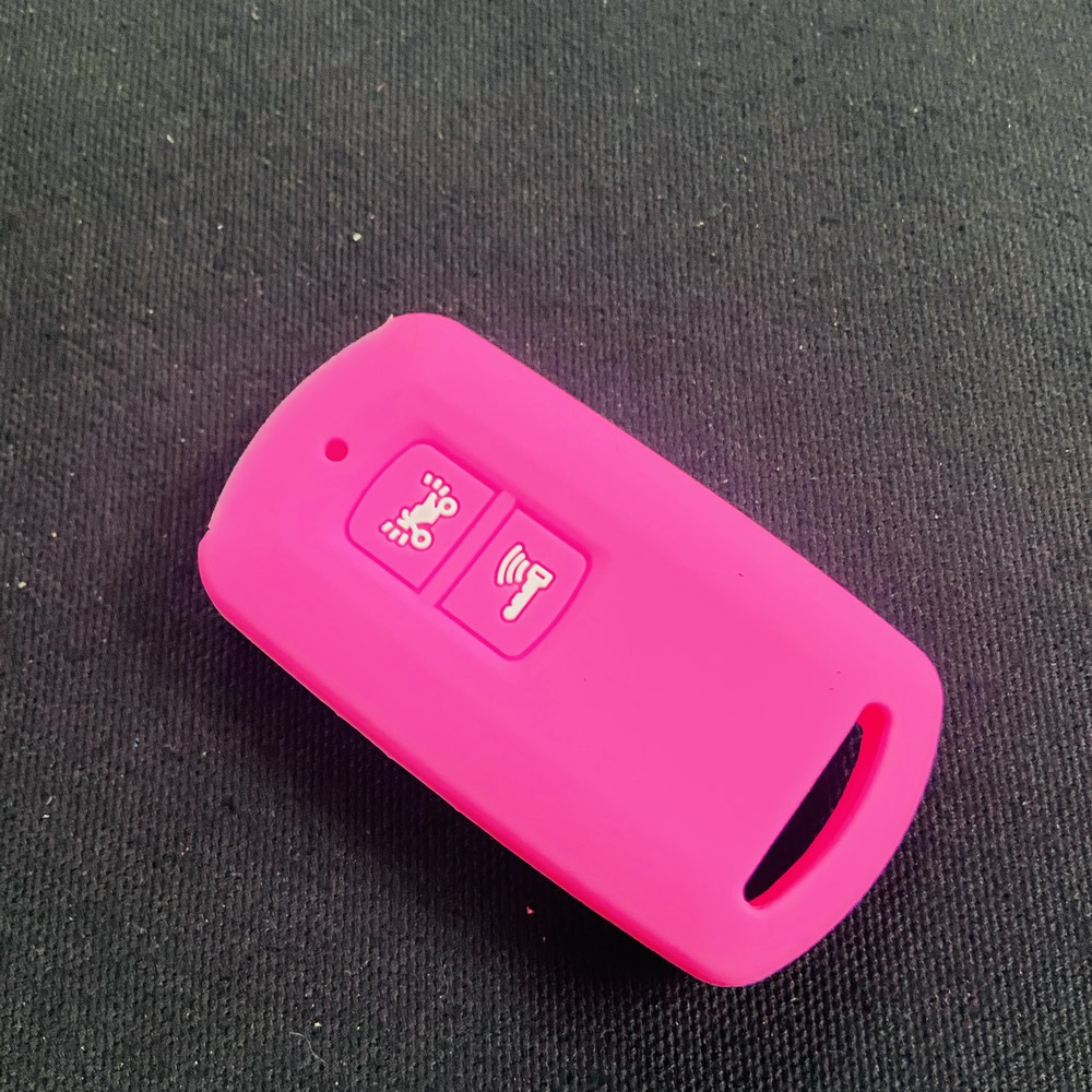 [HCM]ỐP VỎ BỌC BẢO VỆ CHÌA KHÓA SMARTKEY 2 NÚT NHỰA DẺO CAO CẤP (MÀU HỒNG)