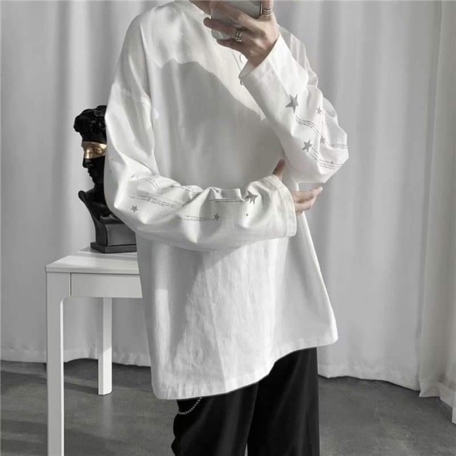Áo thun phản quang ngôi sao dọc tay HTH0121