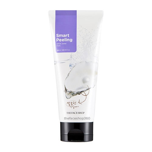 Tẩy tế bào chết ngọc trai The F.Shop Smart White Jewel Peeling 120ml