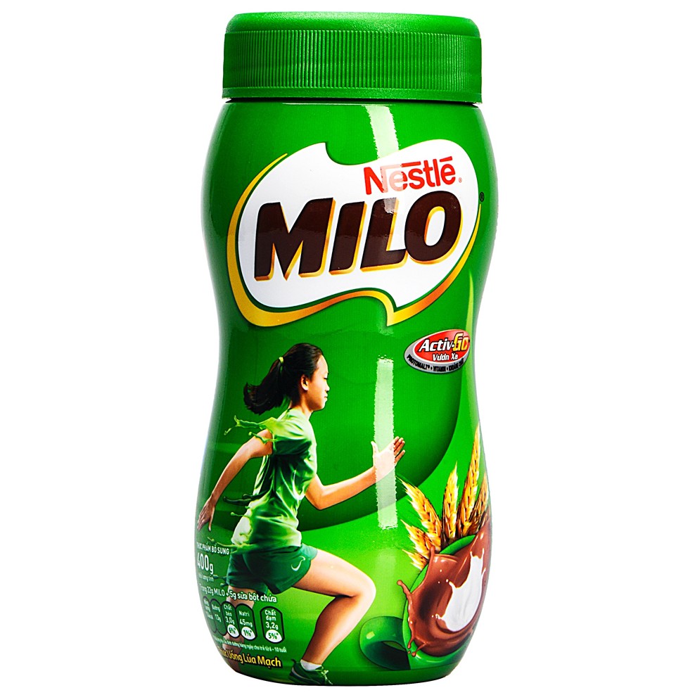 Bột thức uống lúa mạch Milo Active Go hũ 400g