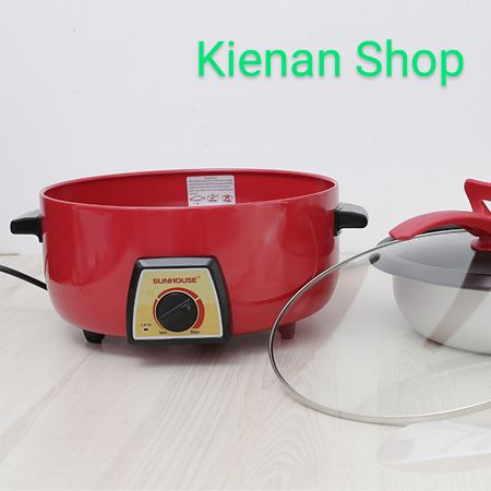 Nồi lẩu điện Sunhouse SHD:4520( quà tặng Nutifood)