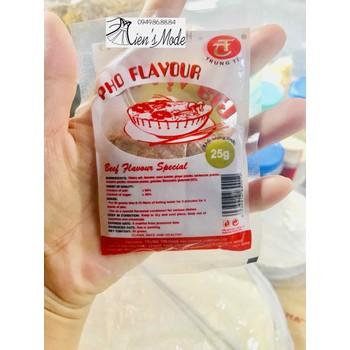 2 gói vị Phở Trung Tín (đầu bò)