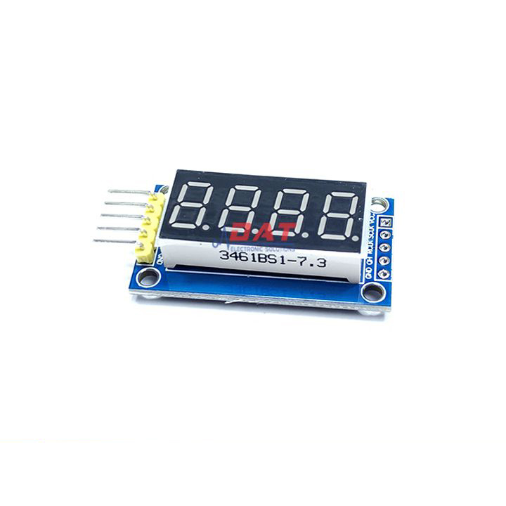 Mạch hiển thị 4 led 7 đoạn 74hc595