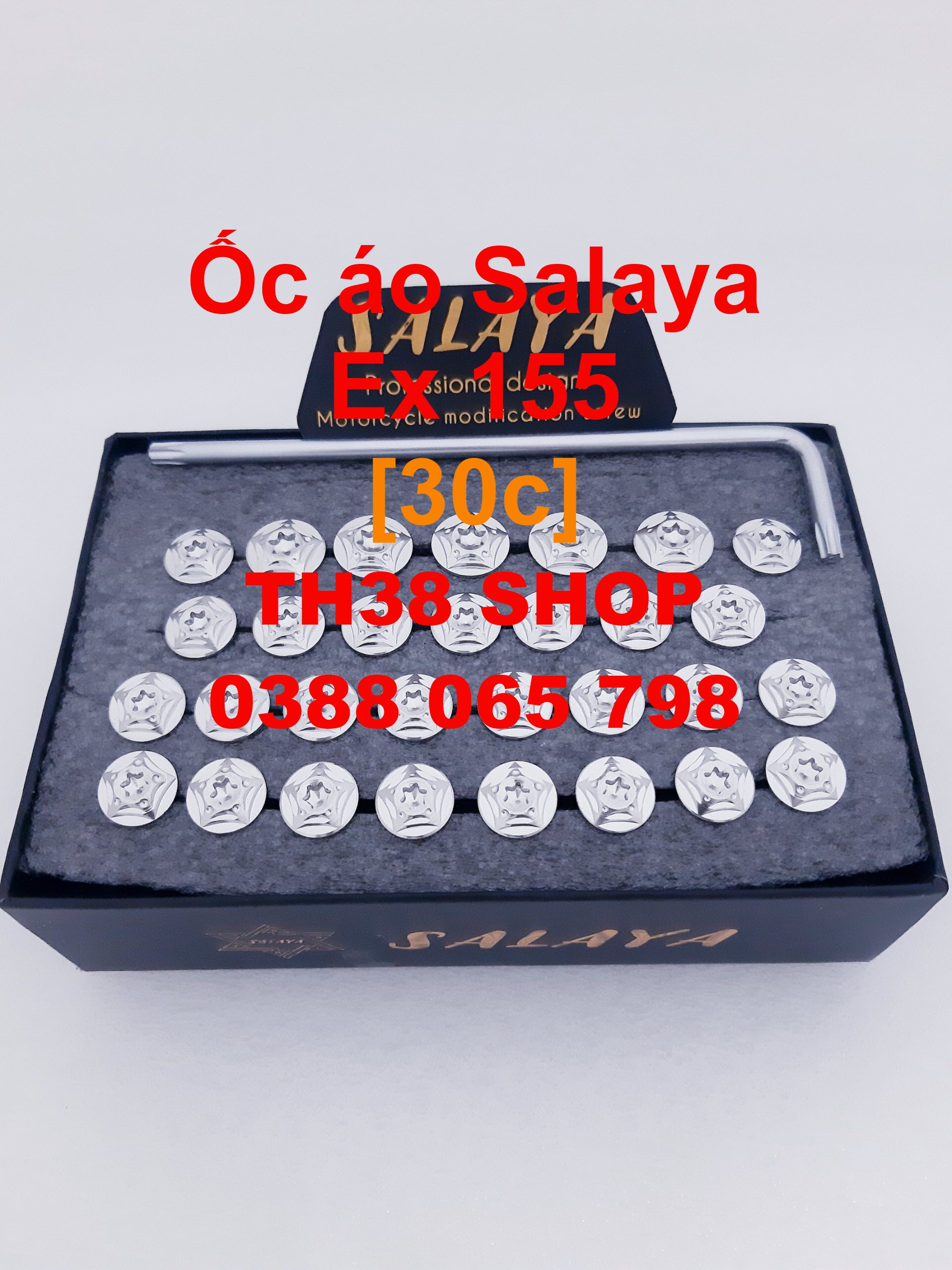 ốc áo salaya ex 155 [bộ 30 con]