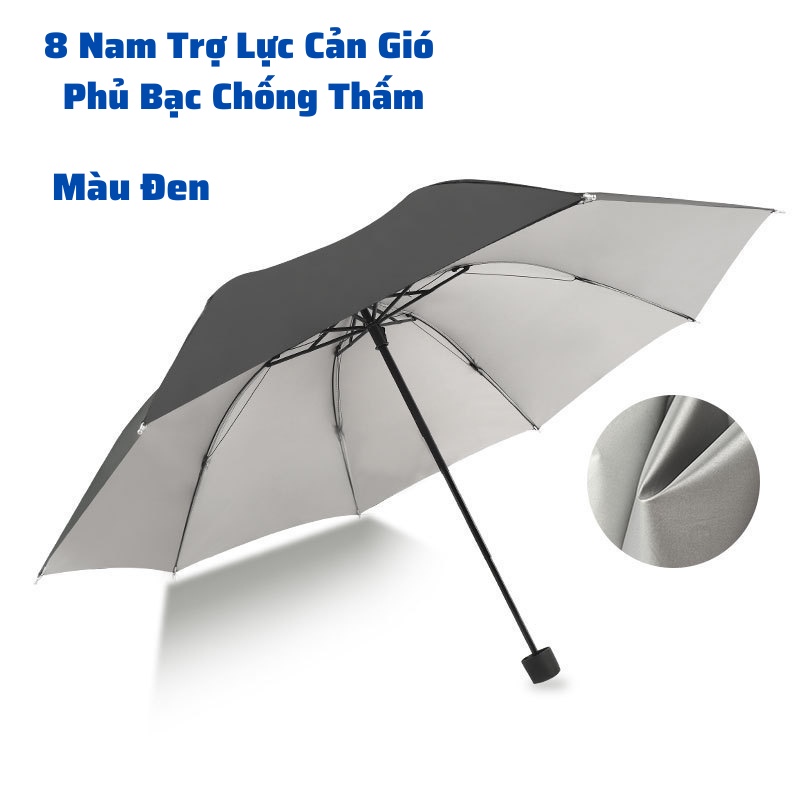 Ô Dù Che Mưa TỰ ĐỘNG Đóng Mở Tiện Lợi, Dù Che Nắng Cầm Tay Gấp Gọn Chống Tia UV