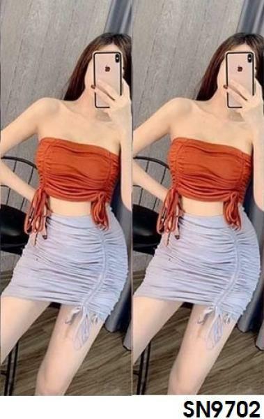 Sét rút nhúng cúp ngực sexy