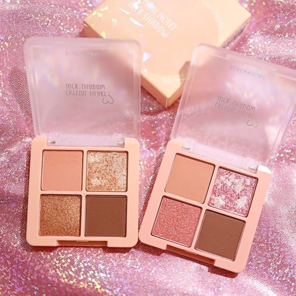 Phấn Mắt Black Rouge Crystal Heart Lock Shadow