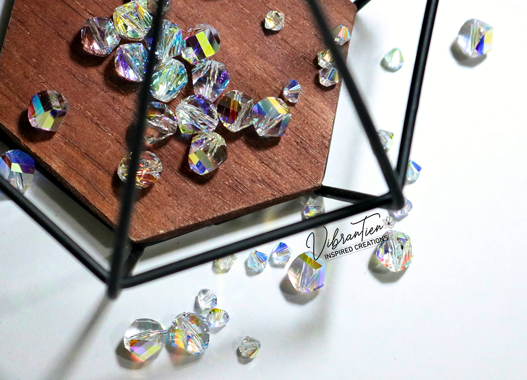 Pha lê Swarovski Áo hạt lựu 6mm/8mm (Combo 1/10/20/30 viên)