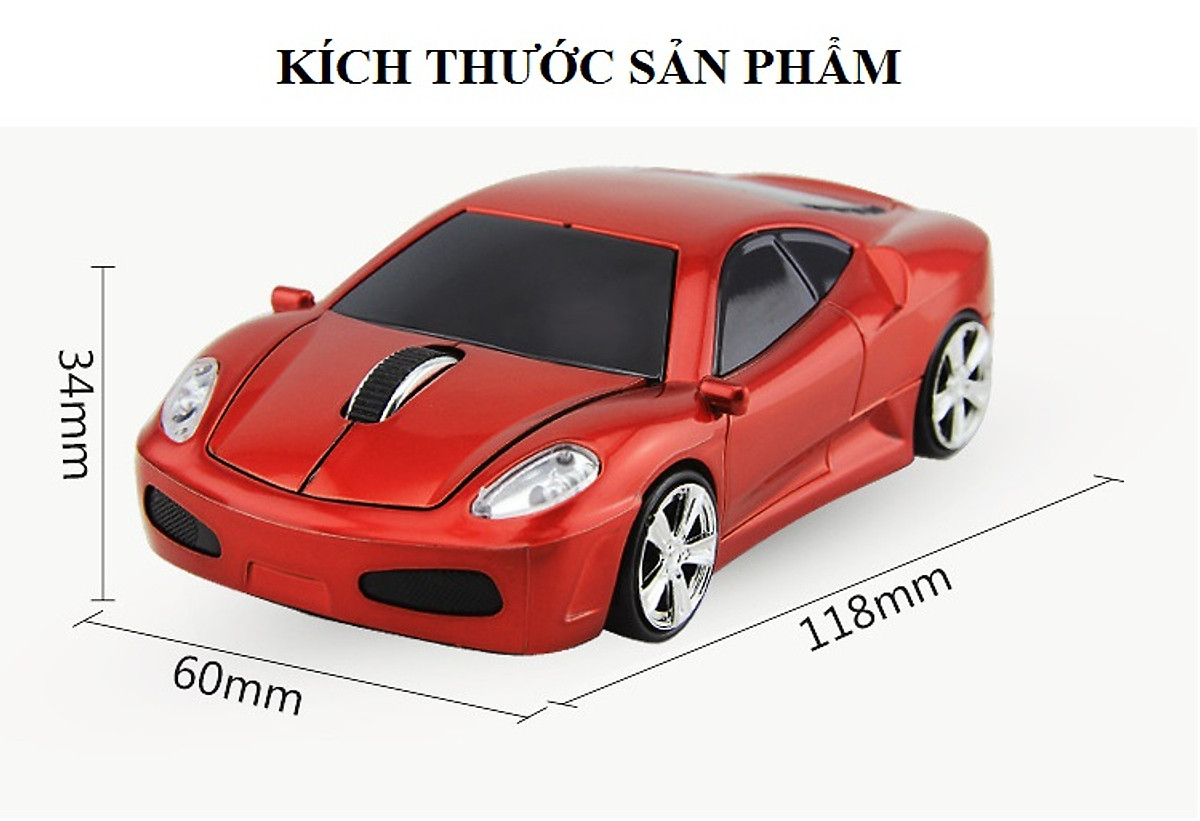 Chuột không dây mô hình ô tô V3