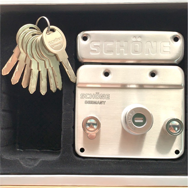 Hộp khoá cửa cổng schone sc1678 inox 304 hàng đài loan