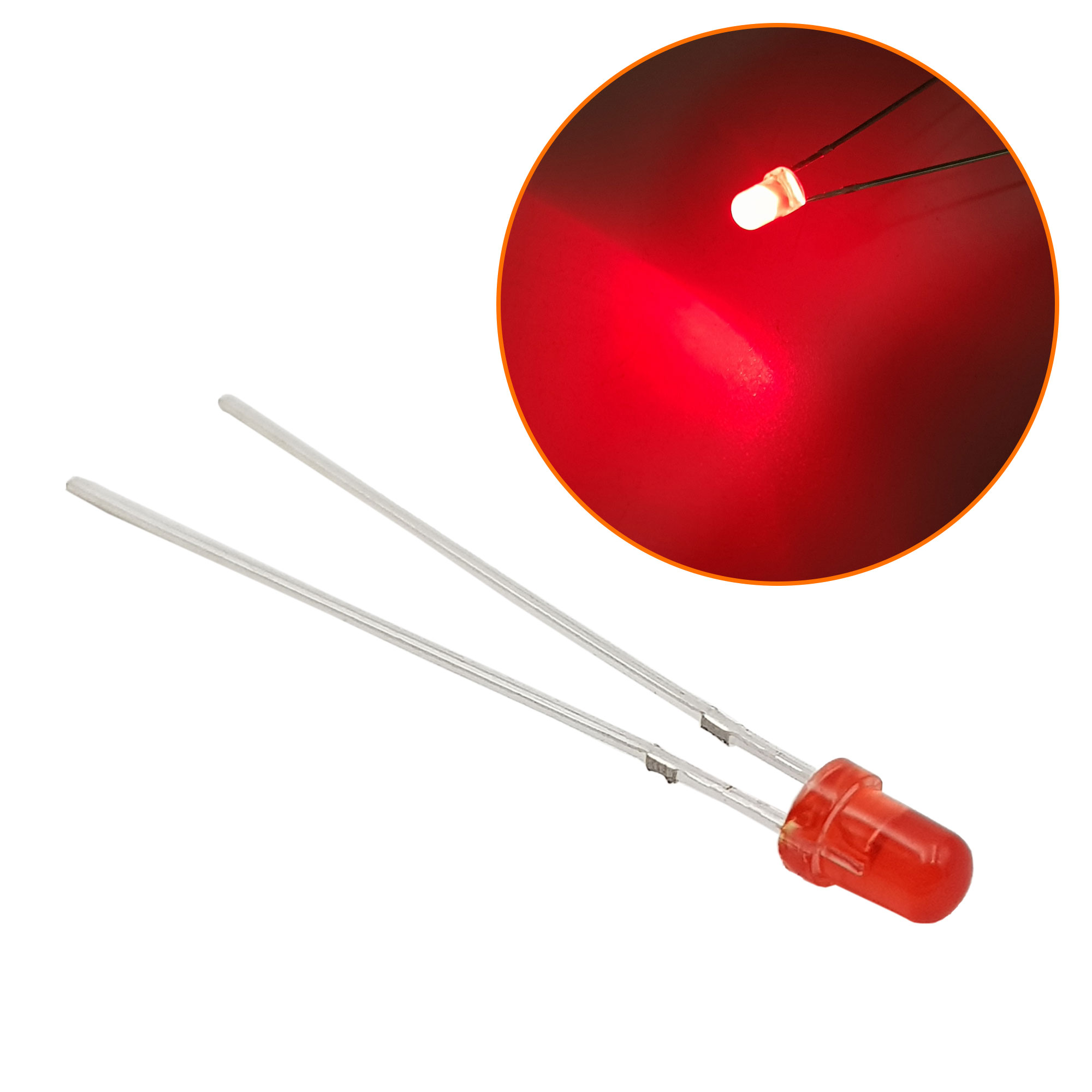 Led phủ màu 3mm