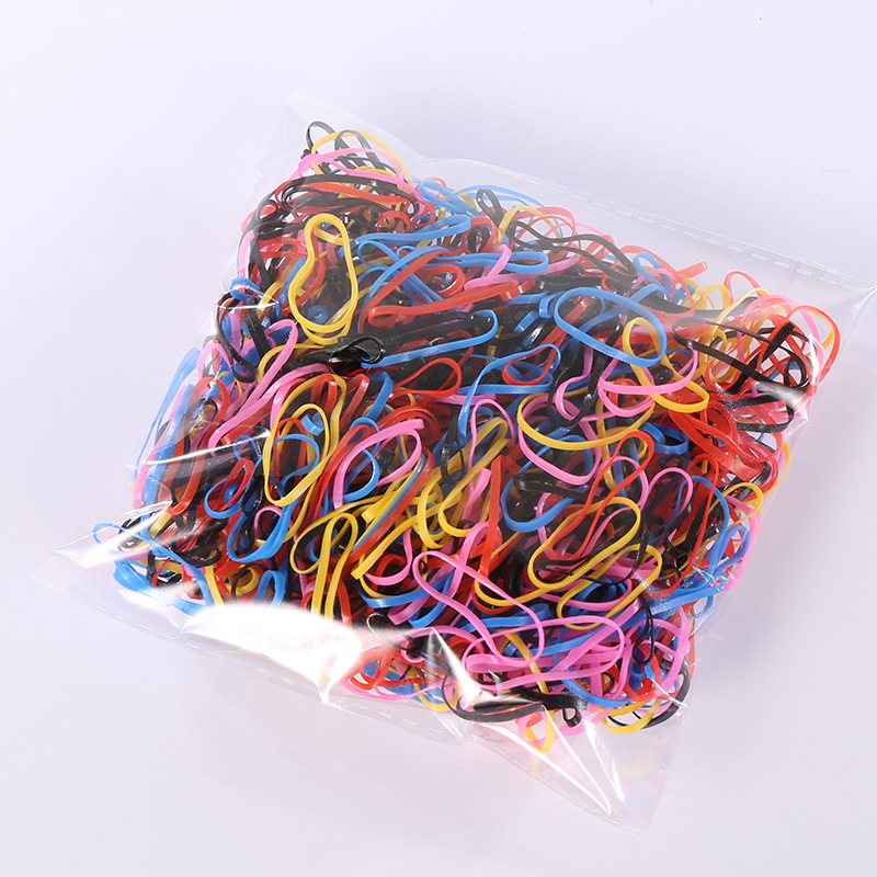 [HCM]BỊCH 100G THUN DẺO KỲ KỲ MIX 7 MÀU DAI