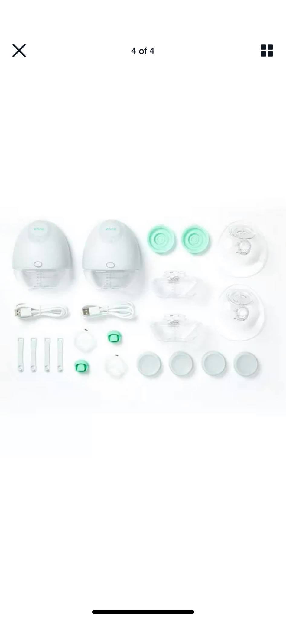 Máy hút sữa Elvie pump đôi nguyên tem