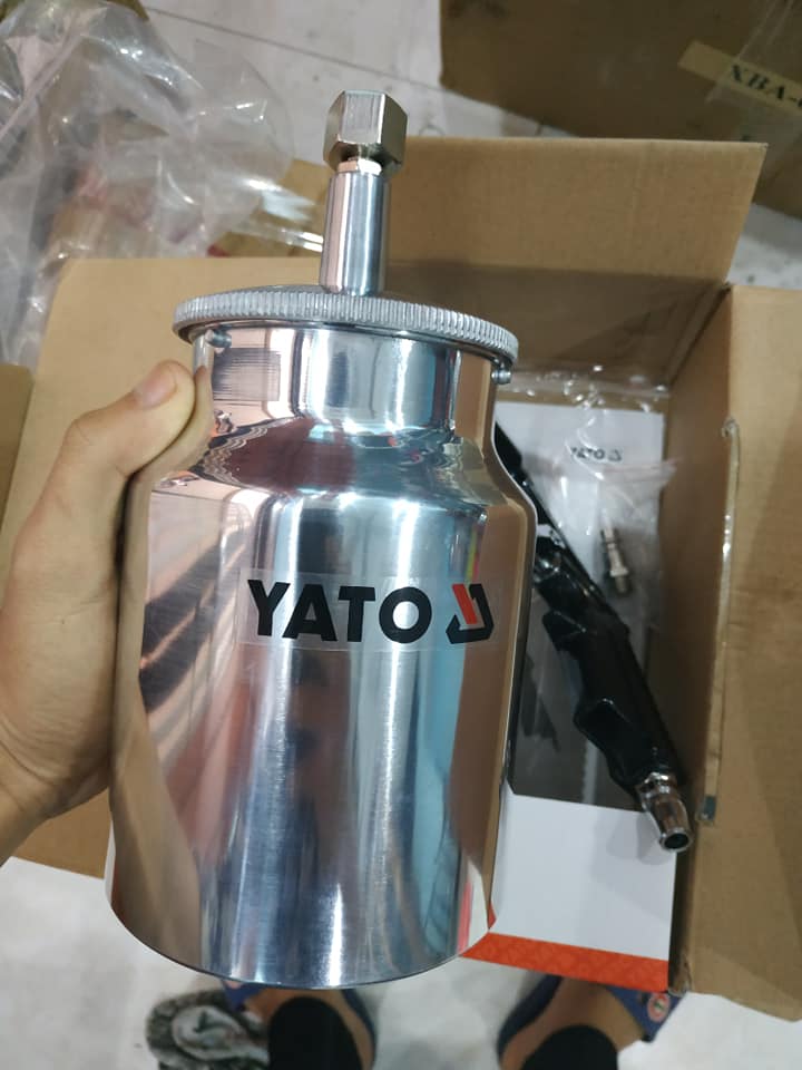 Máy Phun Cát Yato Cầm Tay 1L 100%