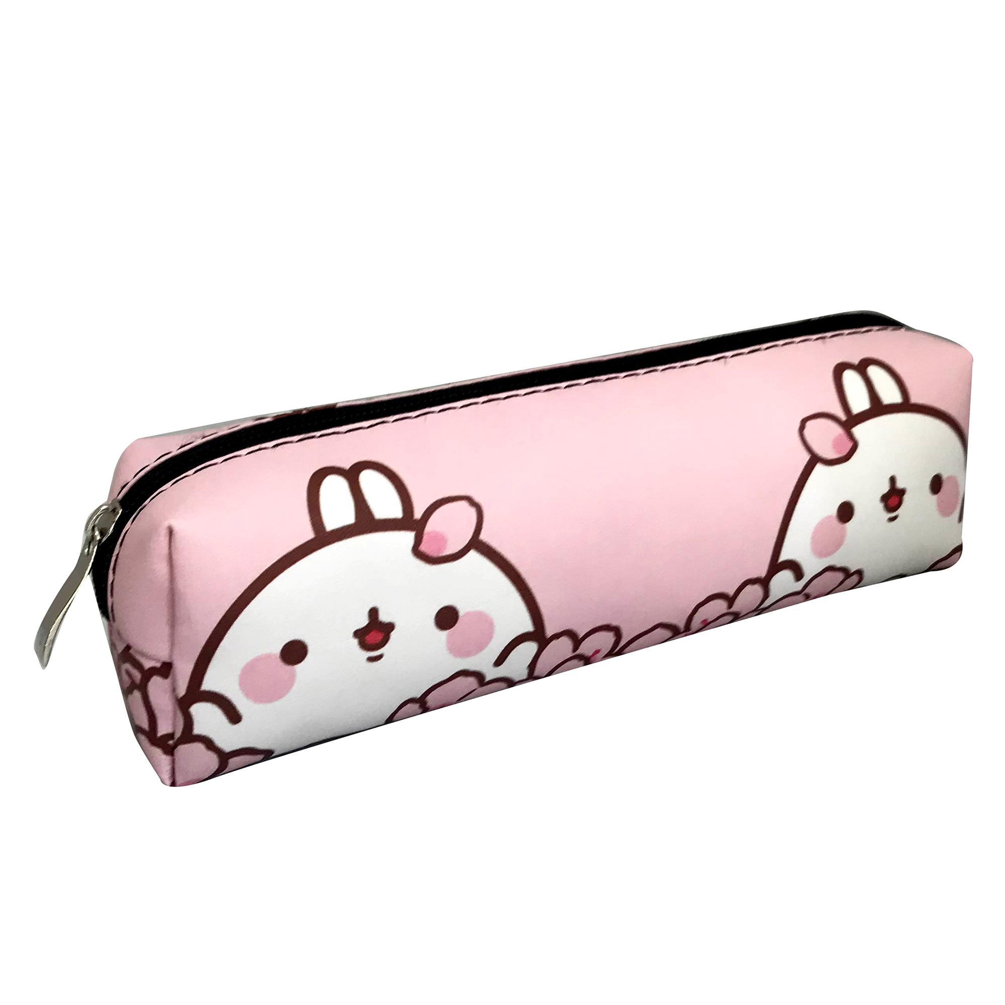 [HCM]Hộp bút bóp viết hình Molang cute