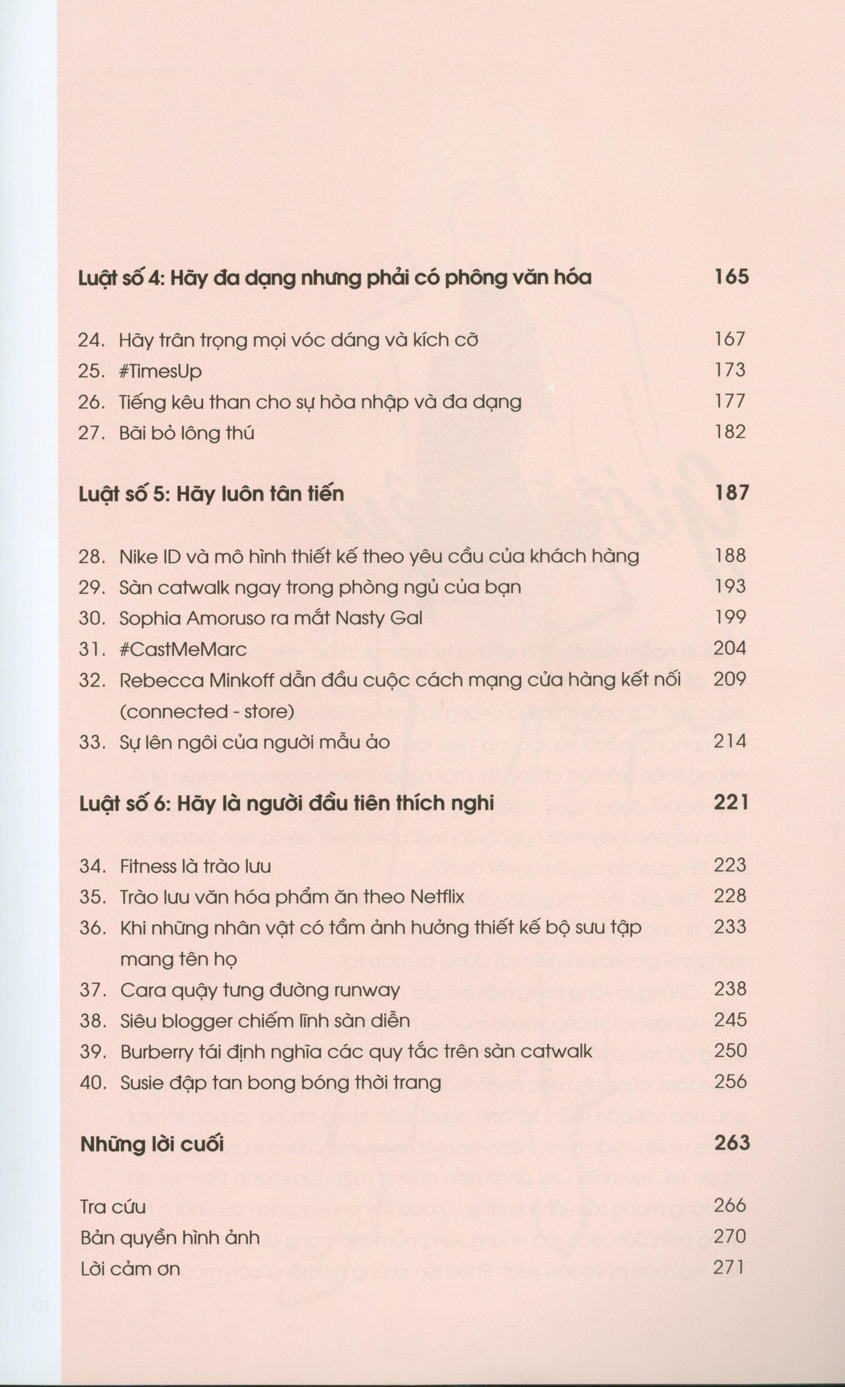 Luật Mới Trong Giới Thời Trang
