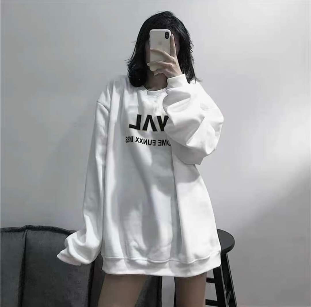 [Yoloboutique] Sweater BlackWhite