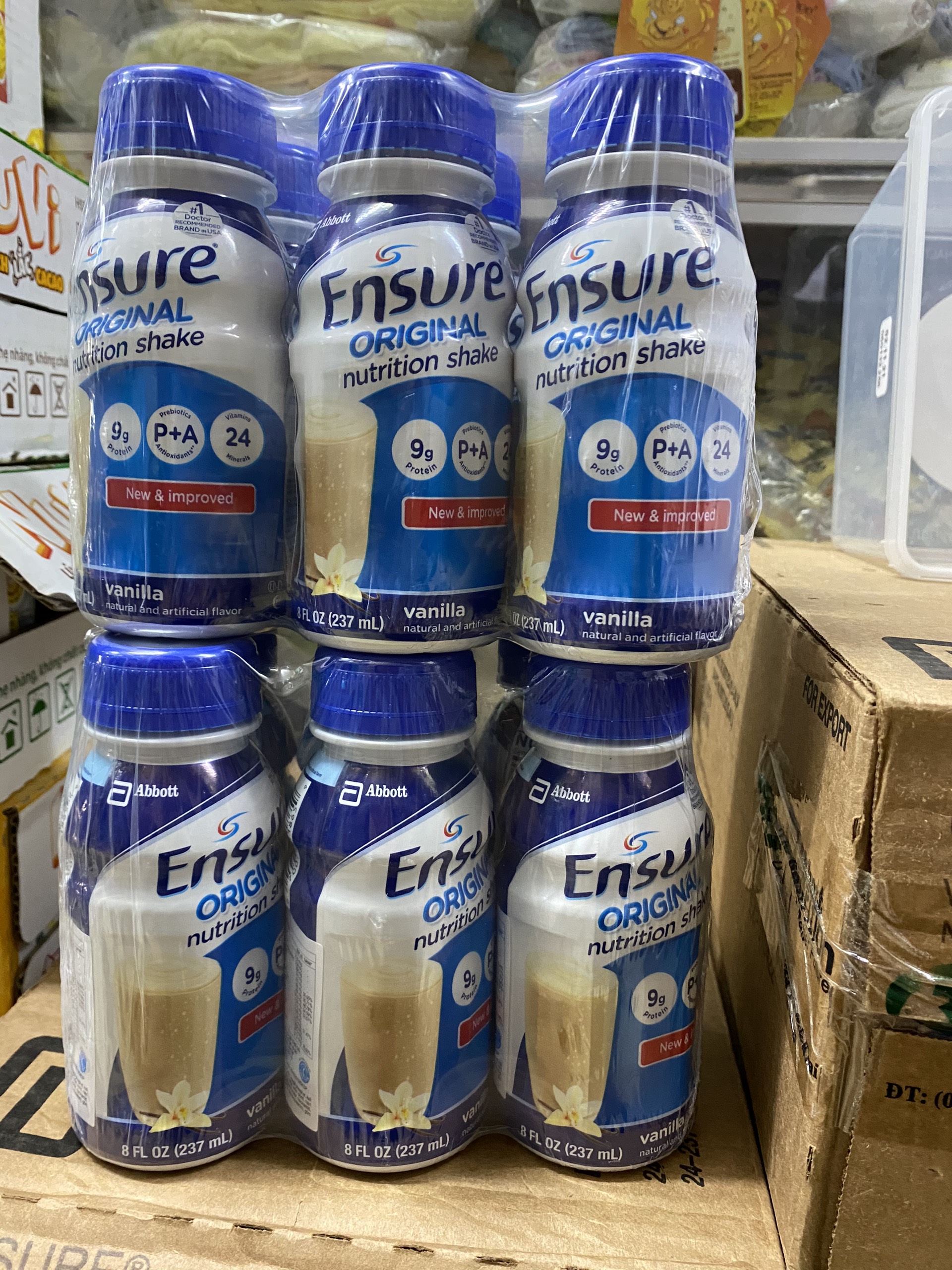 [DATE MỚI] Sữa nước Ensure 237ml hương vanilla