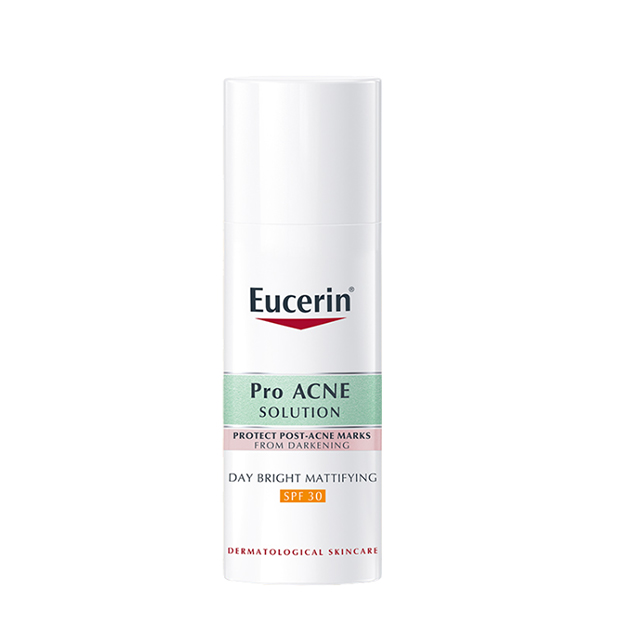 Kem Dưỡng Ban Ngày Phục Hồi Thâm Mụn Eucerin Acne-Oil Control Pro Acne Solution Day Bright Mattifying SPF30 50ml