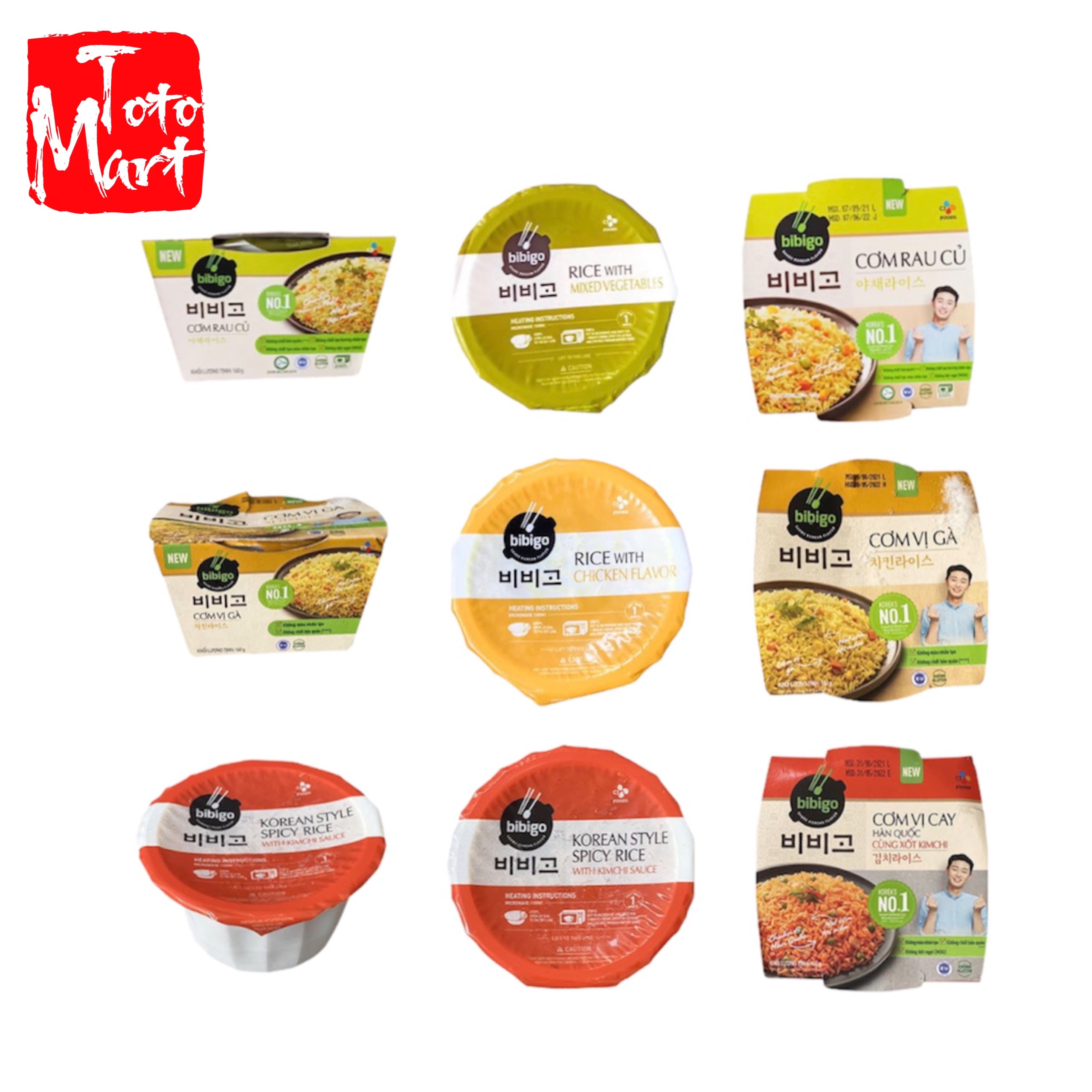 Cơm ăn liền Bibigo (160g)
