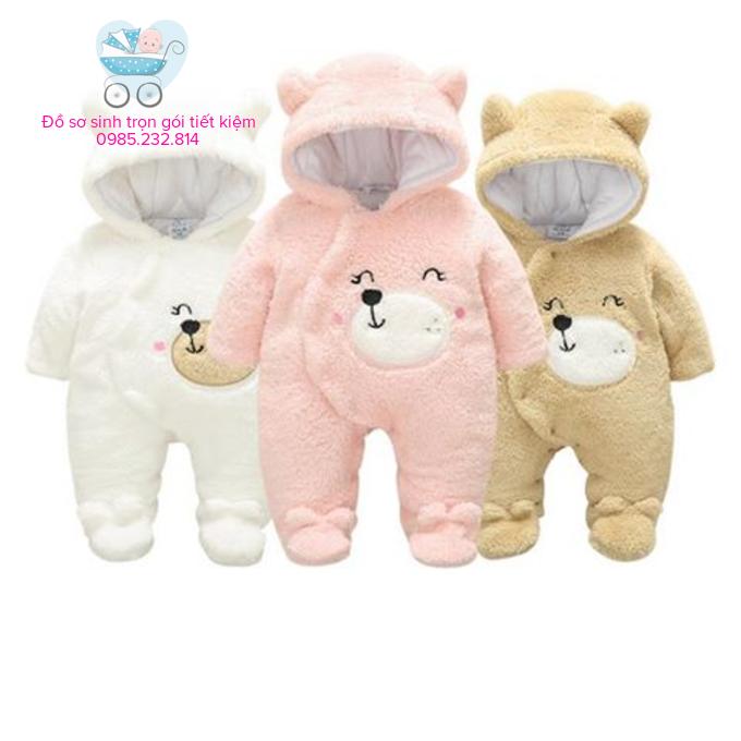 BODY LÔNG GẤU ẤM CHO BÉ 0-12M
