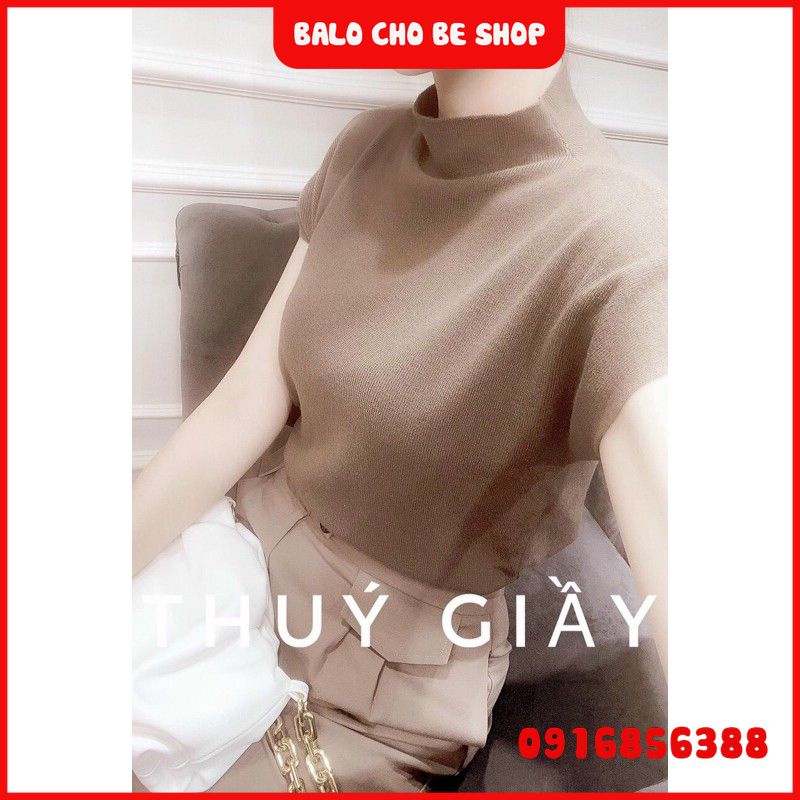 Áo len nữ cộc tay hến nhiều màu