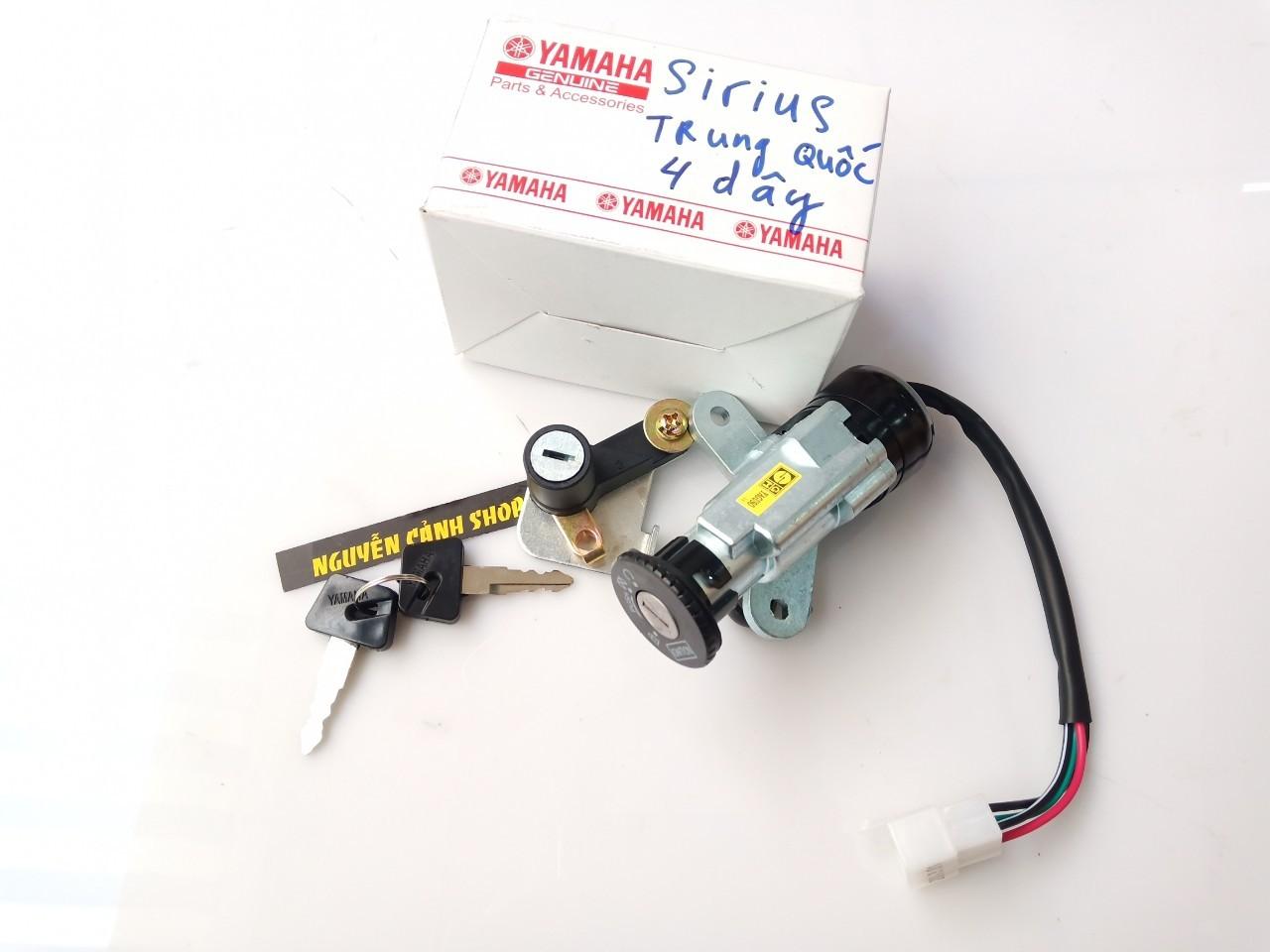 [HCM]Ổ khóa xe sirius trung quốc 4 dây