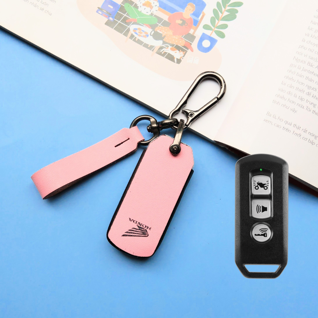 Bọc smartkey sh,bao da chìa khóa smartkey sh,sh mode PCX 3 nút bấm