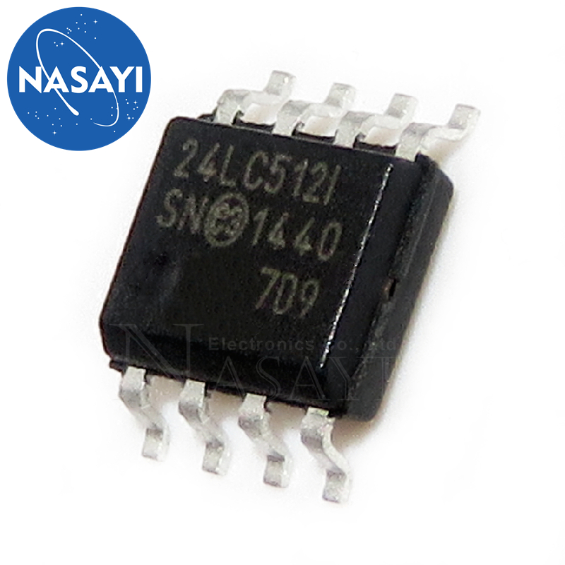 Pic24lc512-i/sn 24lc512-i/sn 24lc512 sop-8 存储器芯
