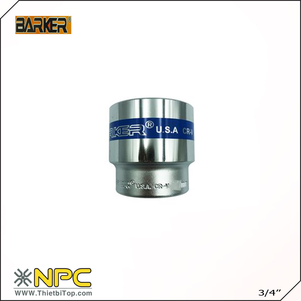Khẩu (Tuýp) 29 ngắn 3/4 BARKER 22-334