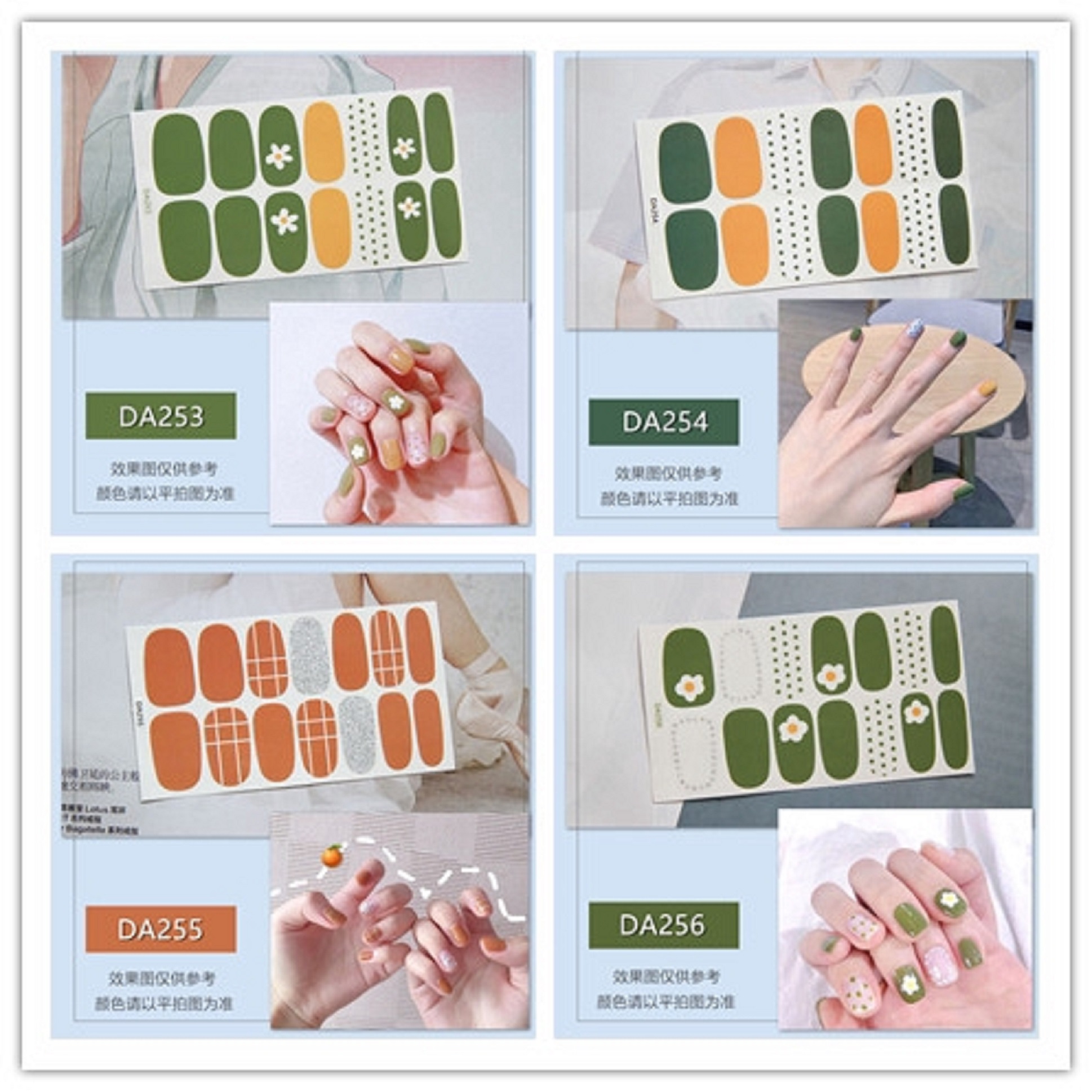 Sticker dán móng tay mẫu Tết mới về