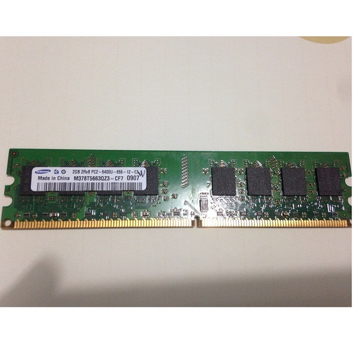 Ram PC DDR2 (PC2) 2Gb bus 667, 800 bảo hành 1 tháng
