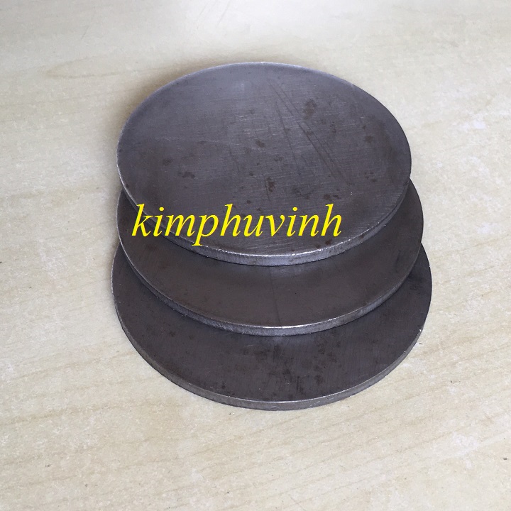 01 CÁI - Phi 90mm BẢN MÃ TRÒN - BẢN MÃ ĐẦU CỘT 90mm