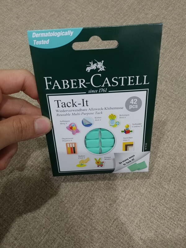 Fahasa - đất sét dính tack-it - faber-castell 187052 30g-gr