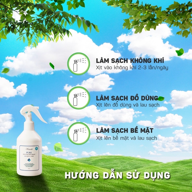 Xịt diệt khuẩn MAMACHI PHYTONCIDE