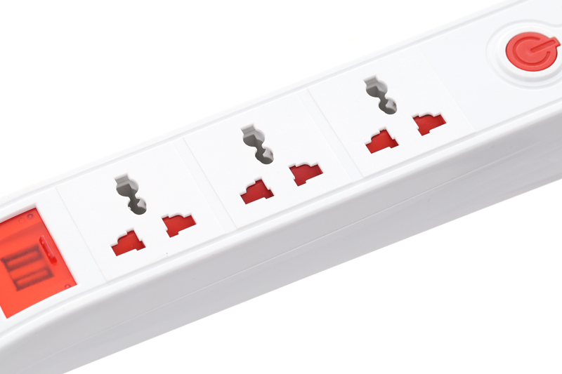 Ổ cắm điện 3 lỗ 2 USB 2m Điện Quang DBW103USB