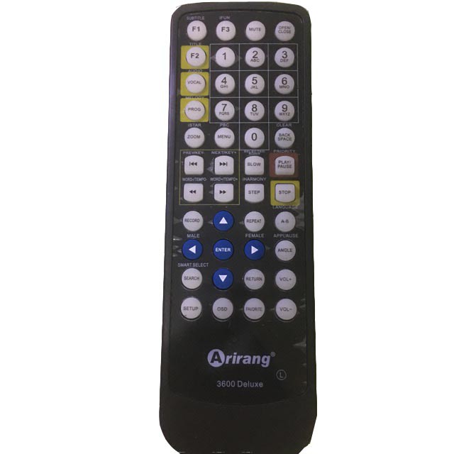 Điều khiển đầu karaoke Arirang AR - 3600 Deluxe