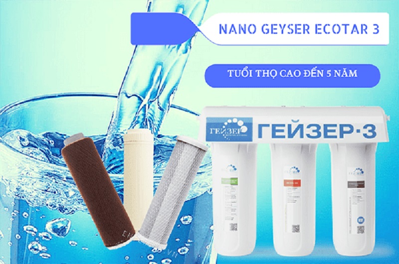[HCM]Máy Lọc Nước Geyser Ecotar 3