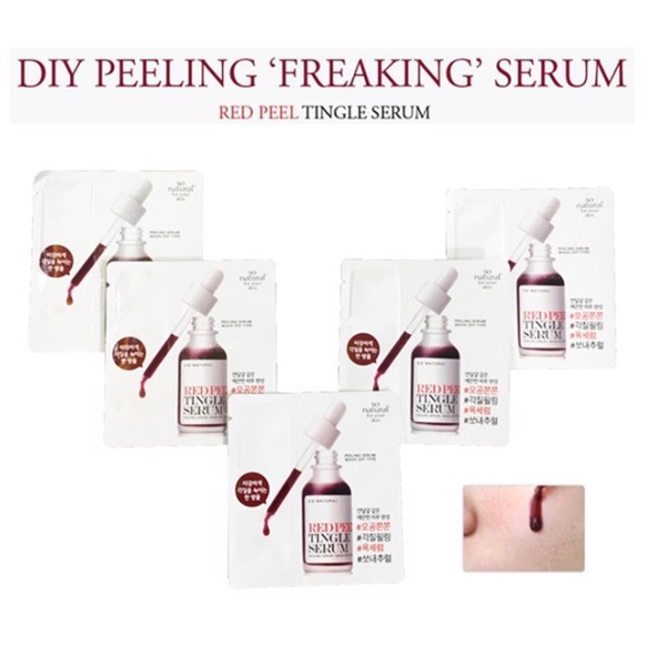 Sample [Gói] Red Peel Tingle Serum