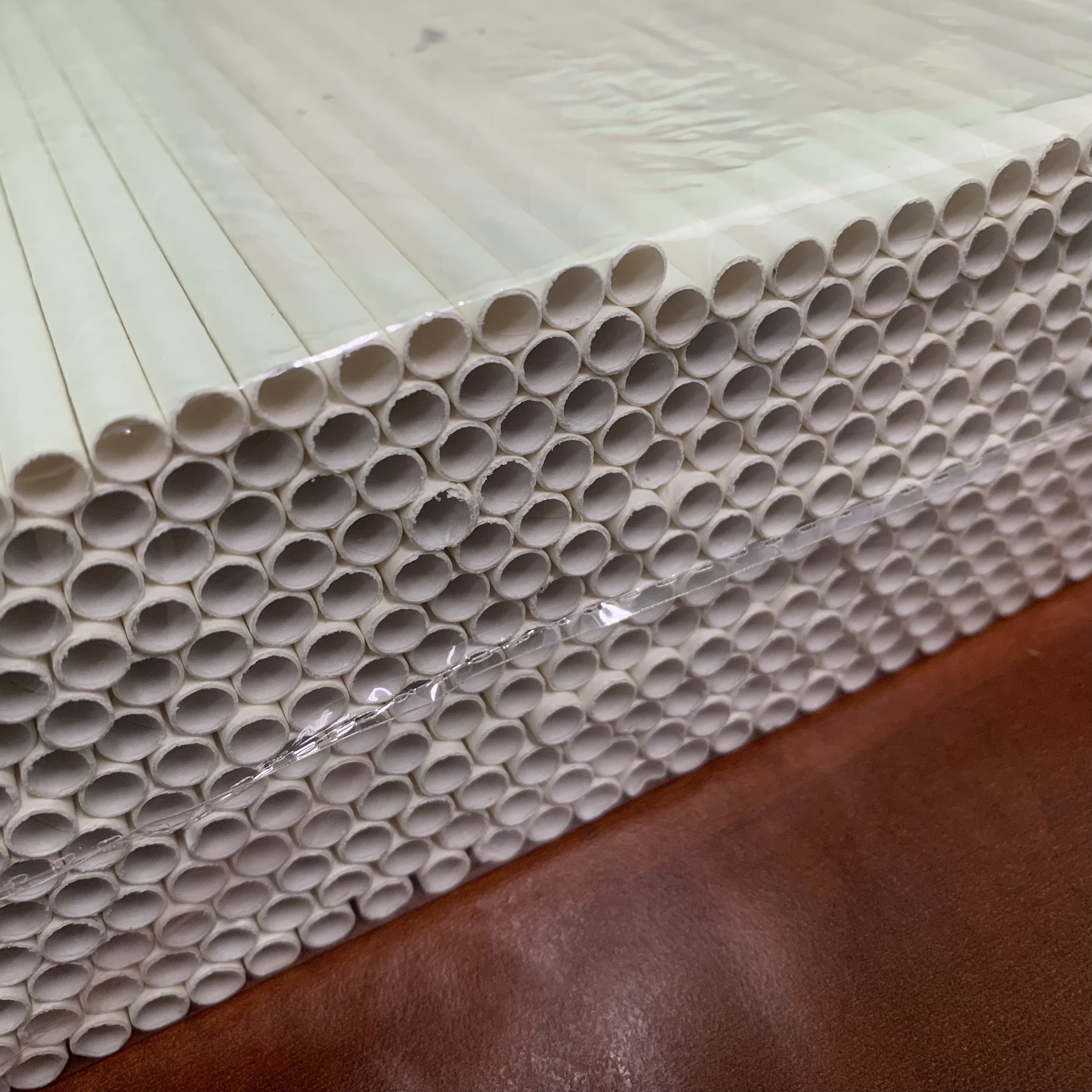 COMBO 500 ỐNG HÚT GIẤY TRẮNG PHI 6 x 197mm