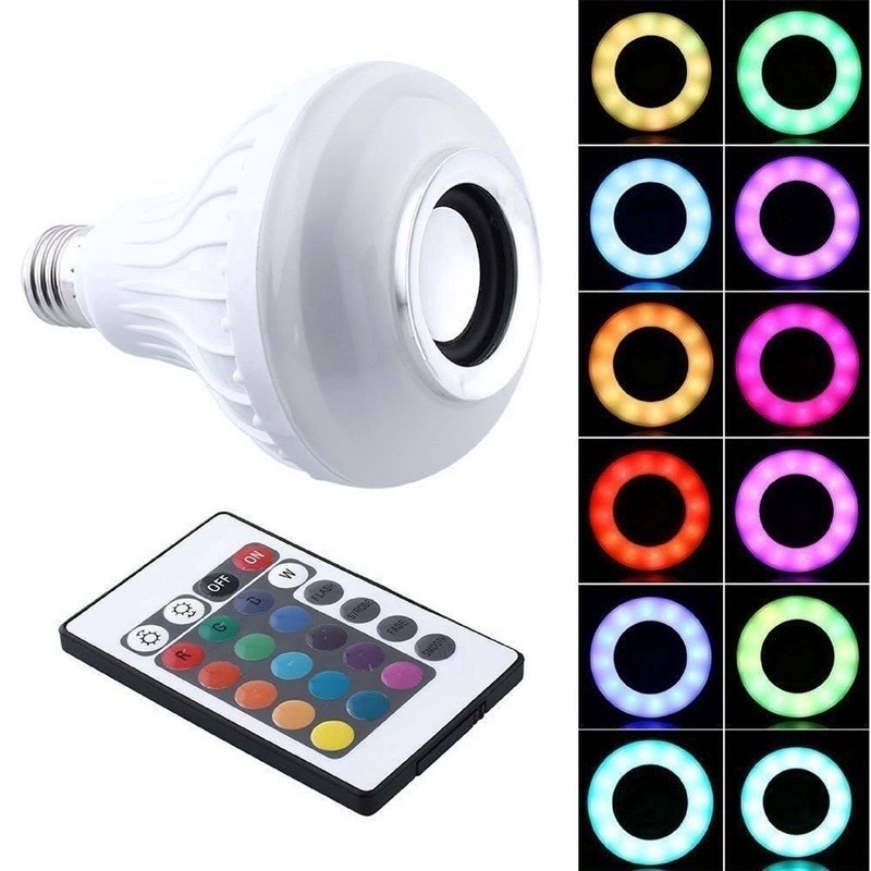 Bóng đèn LED độc đáo kiêm loa nghe nhạc bluetooth