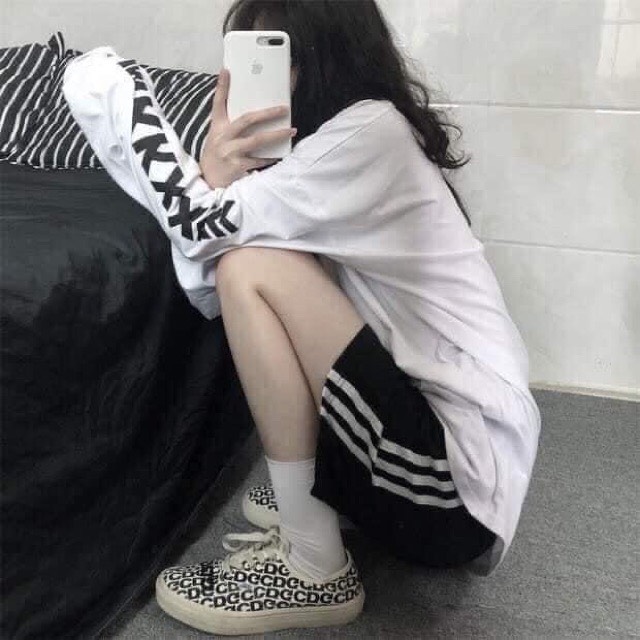 ✅ Quần SHORT ỐNG SUÔNG 3 SỌC